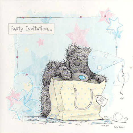 Me to You Bear Party Invitations (Pack of 10) £3.99